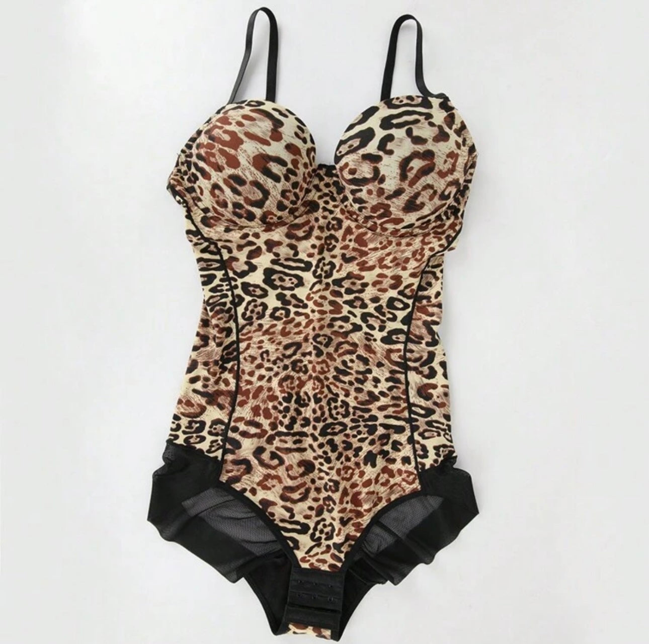 SNATCHED LEOPARD BODYSUIT