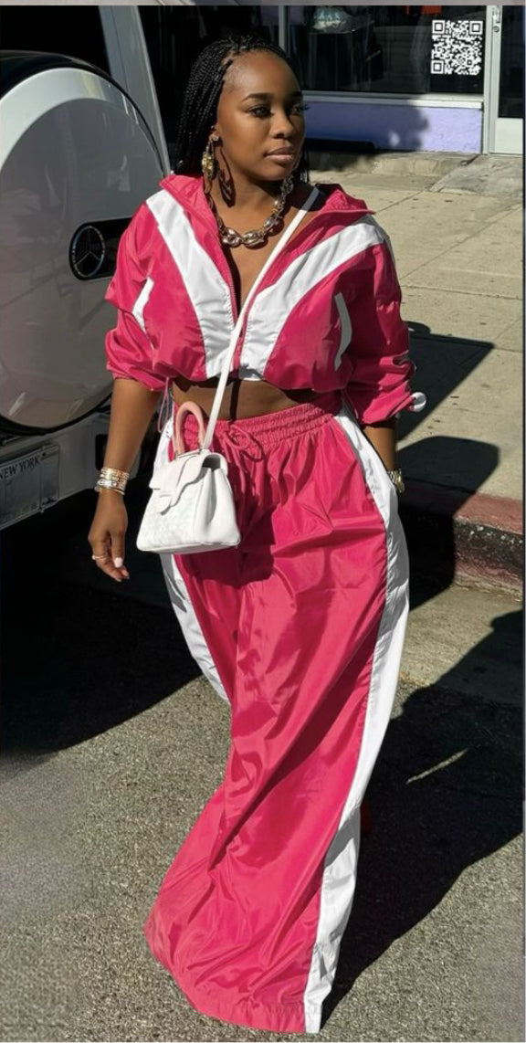 WINDBREAKER PANTS SET