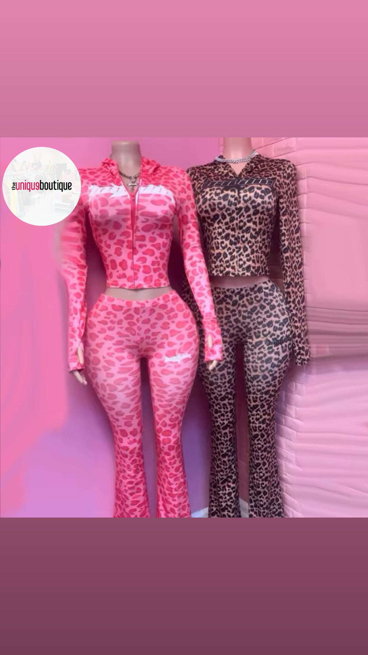 Leopard Baddie Set