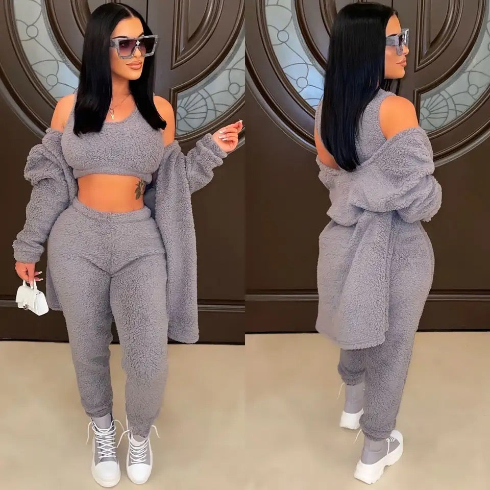 Grey Cozy Set