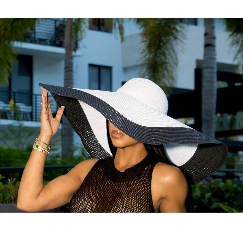 Oversized Straw Hat