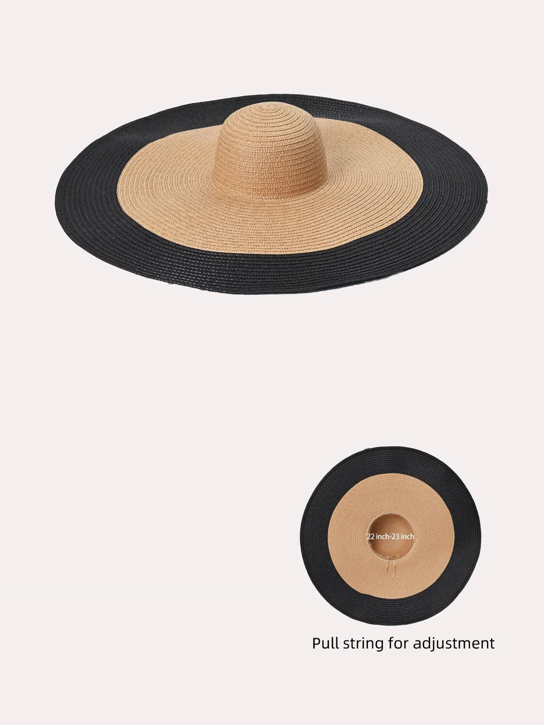Oversized Straw Hat