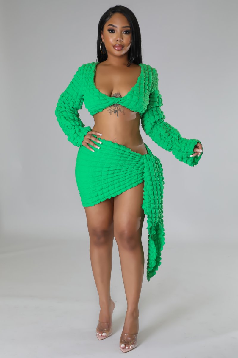 BUBBLY SKIRT SET