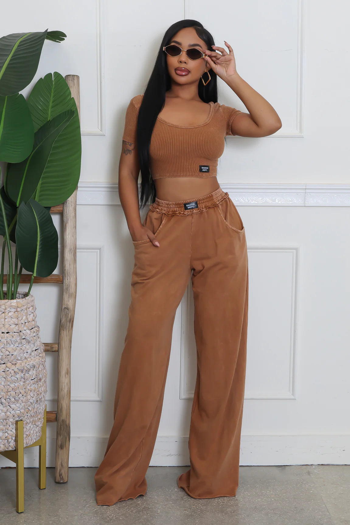 COFFEE CROP PANTS SET
