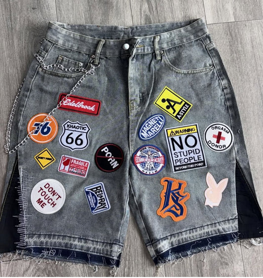 Patch shorts
