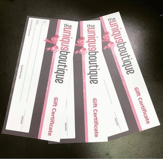 Unique Gift Card