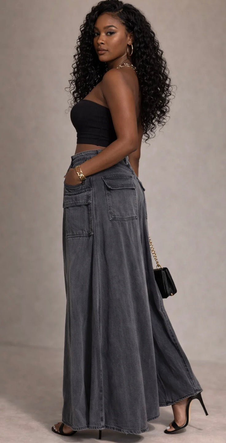 OUTER LAYER HIGH RISE JEANS