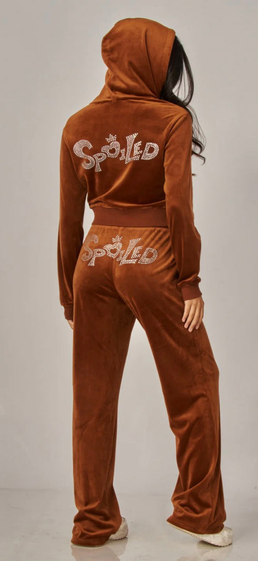 Velour Spoiled Track Set