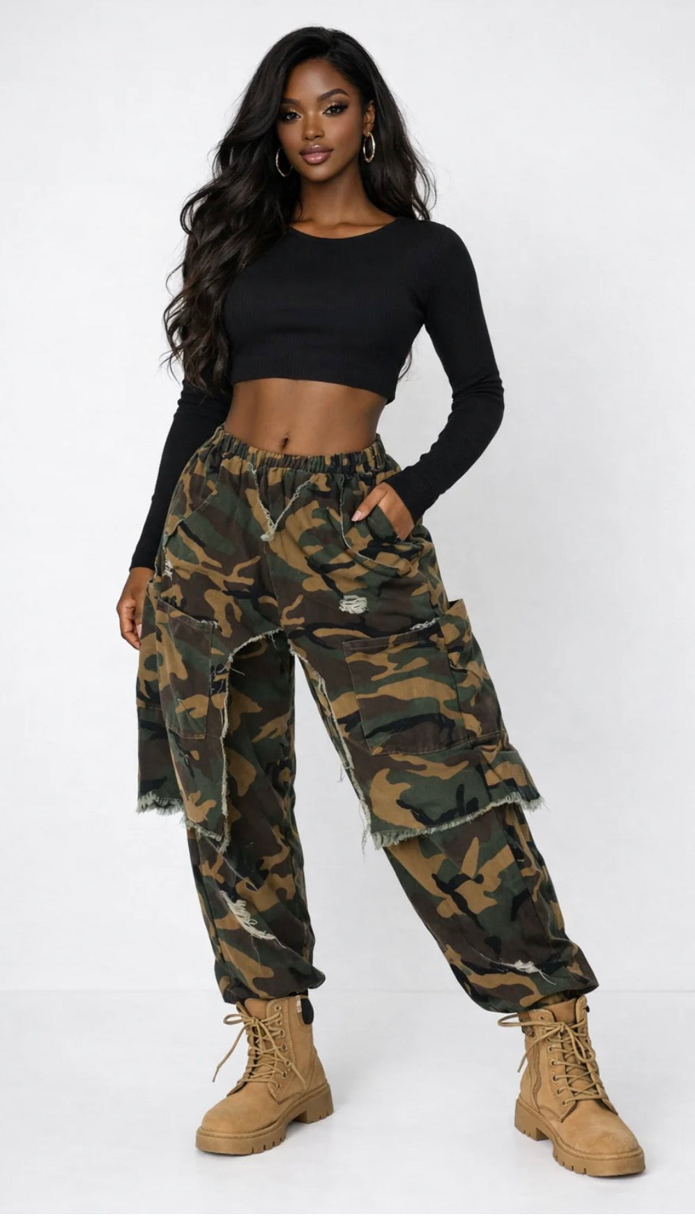 Camo Baggy Pants