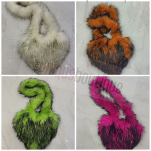 Furry Heart Bag