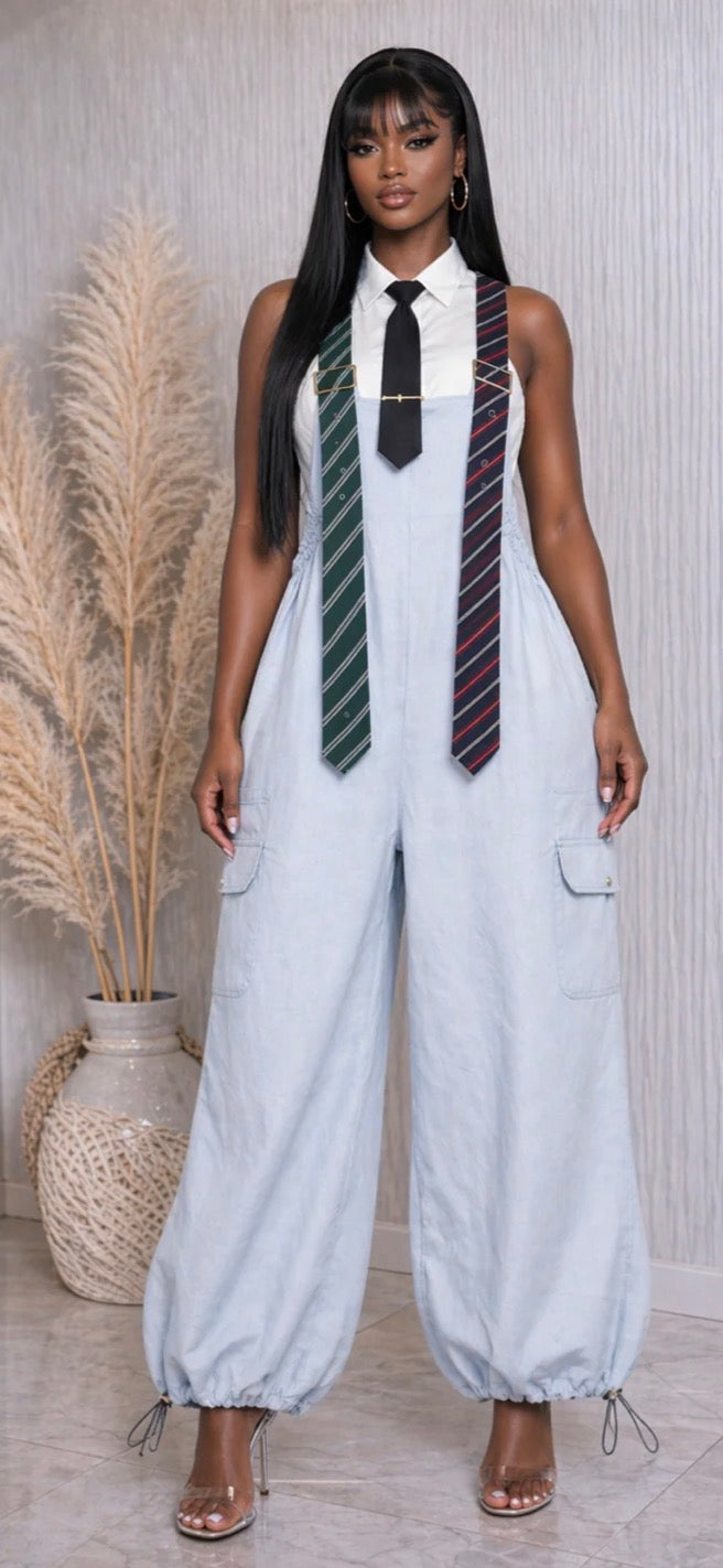 Tie Strap Jumpsuit