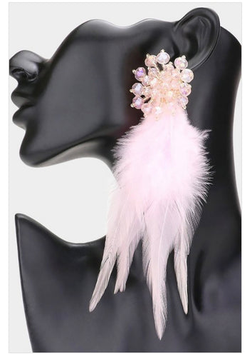 Unique Feather Earrings