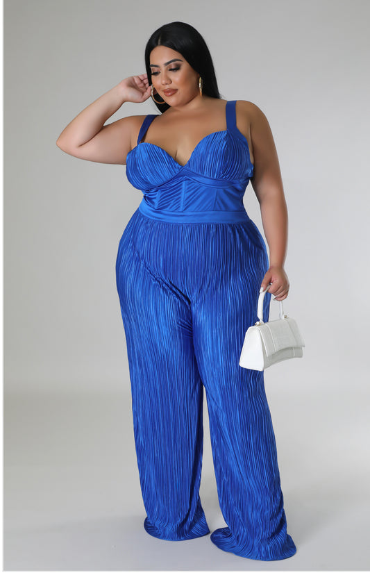 Plus Royal Lee Jumpsuit