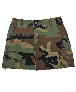 Camo Mini Skirt