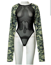 Navy Mesh Bodysuit