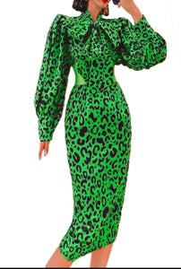 Leopard Print Dress
